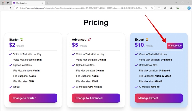 VoiceHotKey 取消计划
